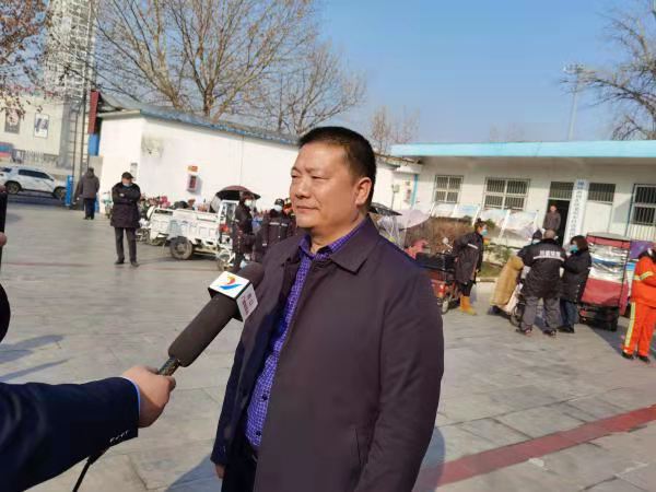 太平财险周口分公司关爱环卫工人 送温暖活动