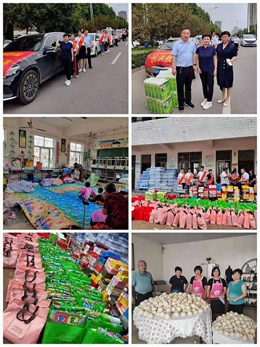 危难时刻显情怀 大灾面前重担当