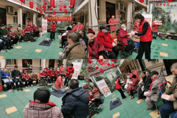 平安人寿周口中支走进小桥街道养老院，开展3.15金融知识宣传及橙心守护活动